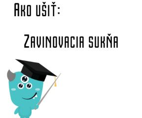 Ako ušiť - Zavinovacia sukňa