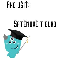 Ako ušiť - Saténové tielko