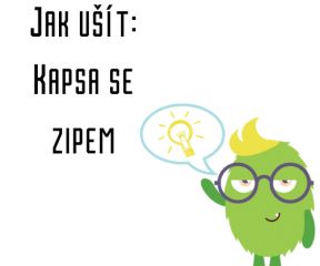 Jak ušít - Kapsa se zipem