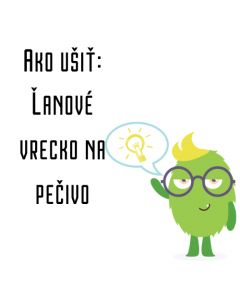 Ako ušiť - Ľanové vrecko na pečivo