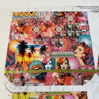 Tessuto decorativo BAG Kiss panel