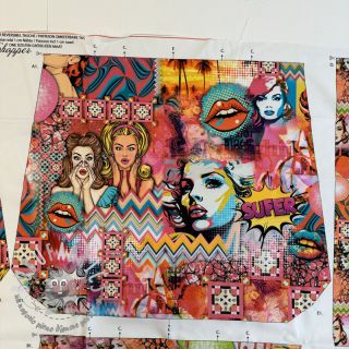 Tessuto decorativo BAG Kiss panel