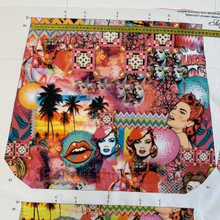 Dekoračná látka BAG Kiss panel