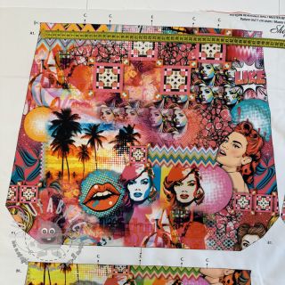 Tessuto decorativo BAG Kiss panel