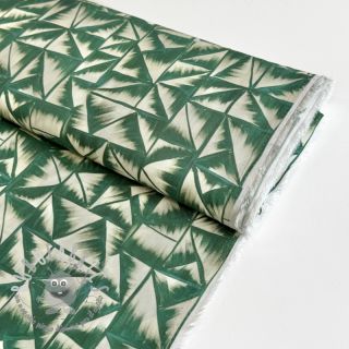 Viscosa RADIANCE Geo green digital print