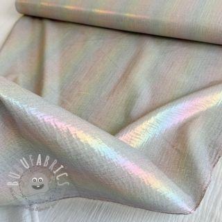 Mussola/Doppia garza FOIL Rainbow multicolour