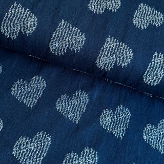 JEANS jacquard Hearts jeans