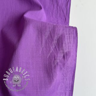 Tessuto di cotone con lino dark lilac