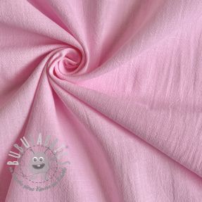 Tessuto di cotone con lino pink