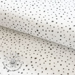 Mussola/Doppia garza Small dots Snoozy taupe