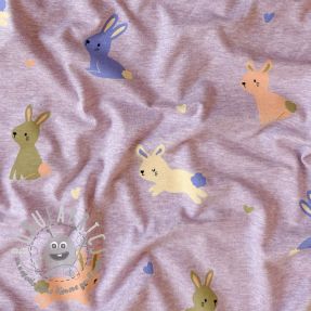 Jersey Bunnies purple melange