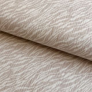 Dvojitá gázovina/mušelín JACQUARD Animal pattern taupe