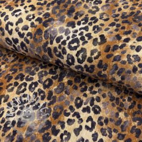 Mussola/Doppia garza Animal skin panther digital print