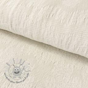 Tessuto di cotone JACQUARD Abstract natural