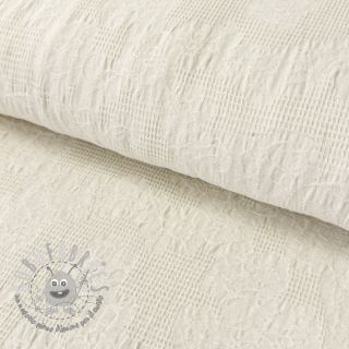 Tessuto di cotone JACQUARD Abstract natural