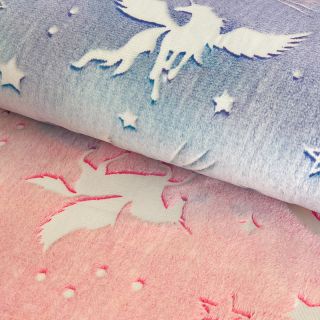 Wellness Fleece Glow in the dark Unicorns design E