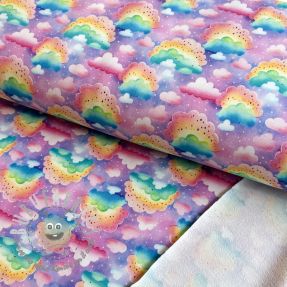 Felpa Rainbow Clouds digital print