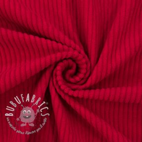 Velluto a coste 6W COTTON TOUCH red