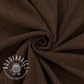 Velluto a coste 6W COTTON TOUCH dark brown