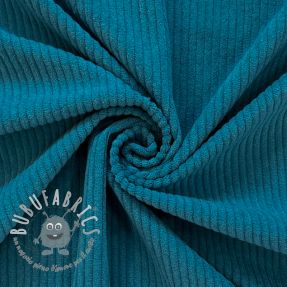 Velluto a coste 6W COTTON TOUCH aqua