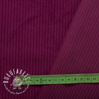 Velluto a coste 6W COTTON TOUCH bordeaux