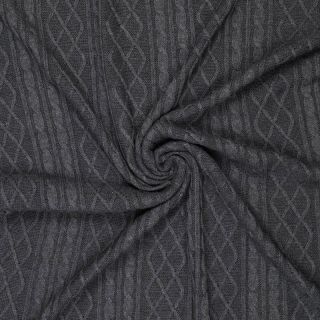 Svetrovina Jacquard CHAIN dark grey