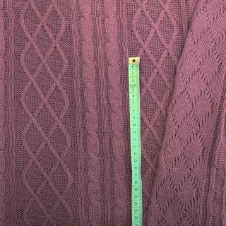 Svetrovina Jacquard CHAIN mauve