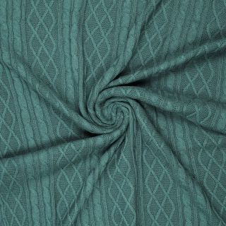 Svetrovina Jacquard CHAIN ocean green