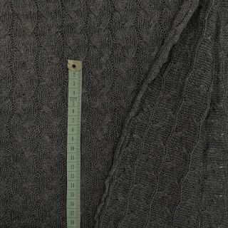 Svetrovina Jacquard CABLE dark grey