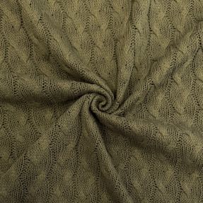 Svetrovina Jacquard CABLE camo green