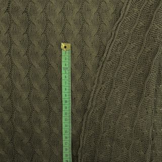 Svetrovina Jacquard CABLE camo green