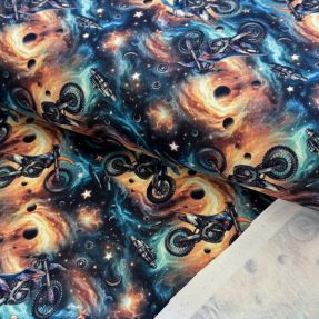 Teplákovina Galaxy riders design A digital print