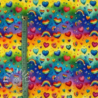 Jersey Rainbow Love design A digital print