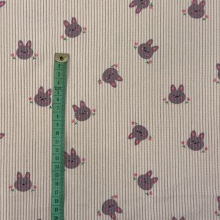 Menčester STRETCH Small bunny design F