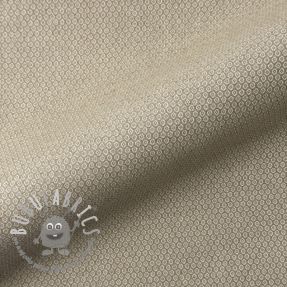 Tessuto decorativo DOBBY Coloured Dot linen