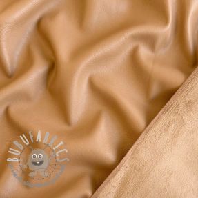 Ecopelle per abbigliamento SUEDE sand