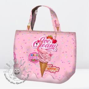 Tessuto decorativo KIDS BAG Pink dinner panel