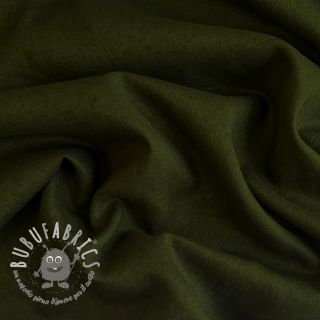 Lino prelavato 170 g army green