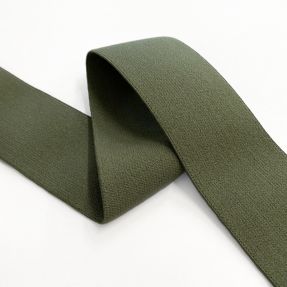 Elastico liscio 4 cm camo green