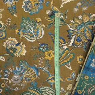 Tessuto decorativo jacquard Inaya or