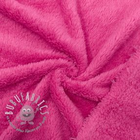 DOUBLE FACE FLEECE TEDDY fuchsia