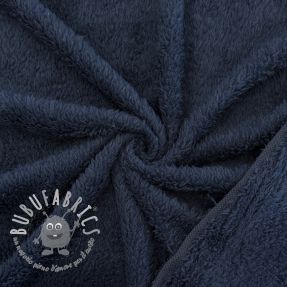 DOUBLE FACE FLEECE TEDDY dark blue