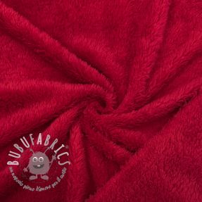 DOUBLE FACE FLEECE TEDDY red